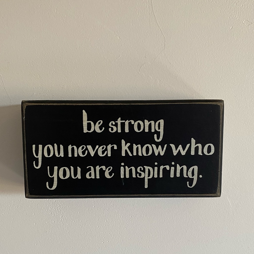 Strong Wall Sign
